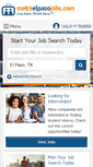 Mobile Screenshot of metroelpasojobs.com